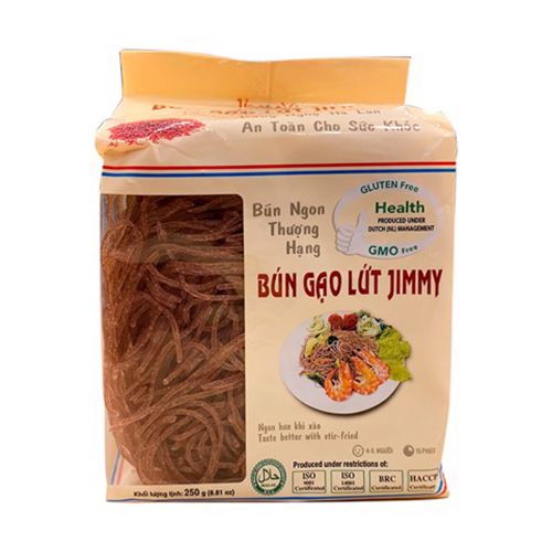 Brown Rice Noodles Jimmy 250G- Brown Rice Noodles Jimmy 250G