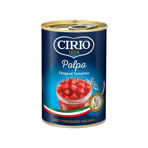 Cà Chua Cắt Nhỏ Cirio 400G- Cà Chua Cắt Nhỏ Cirio 400G