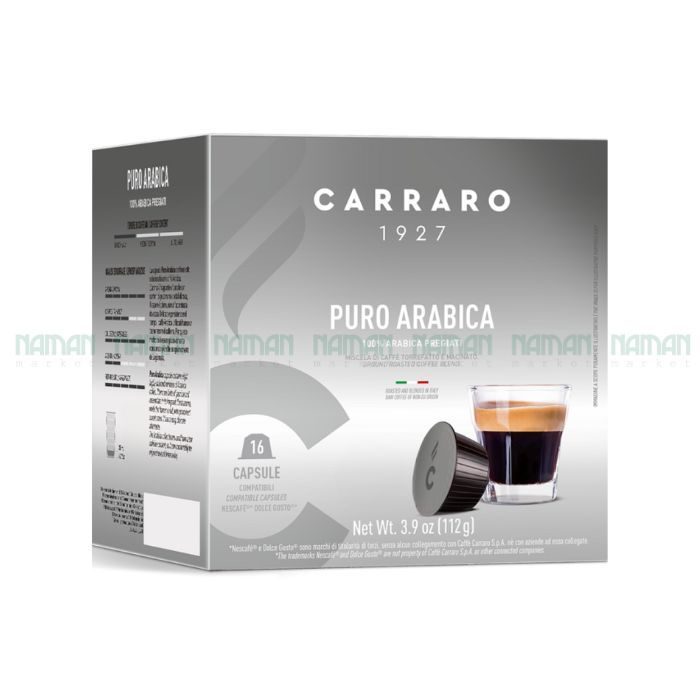 Cà Phê Viên Nén Puro Arabica Carraro 112G-