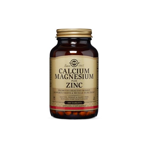 Calcium Magnesium Plus Zinc 100 Solgar Tablets-
