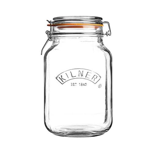 Canisters And Jar Square Kilner 1.5L- 