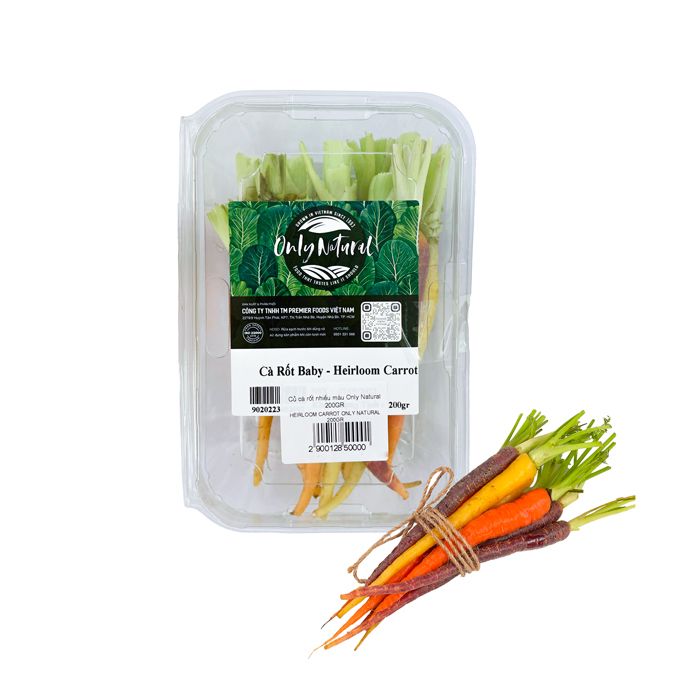 Heirloom Carrot Only Natural 200Gr- 