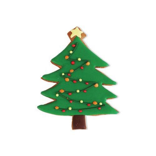 Christmas Gingerbread In The Shape Of A Pine Tree 32G- 