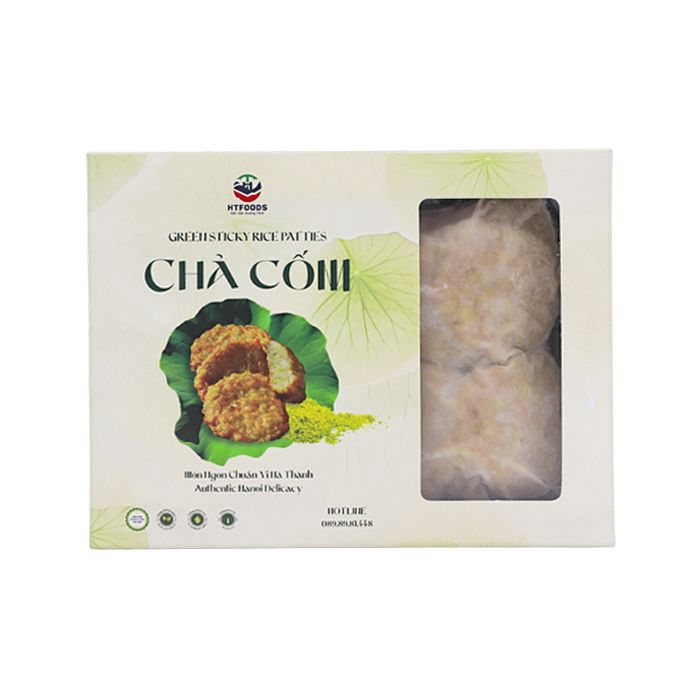 Special Green Sticky Rice Patties Htfoods 500G-
