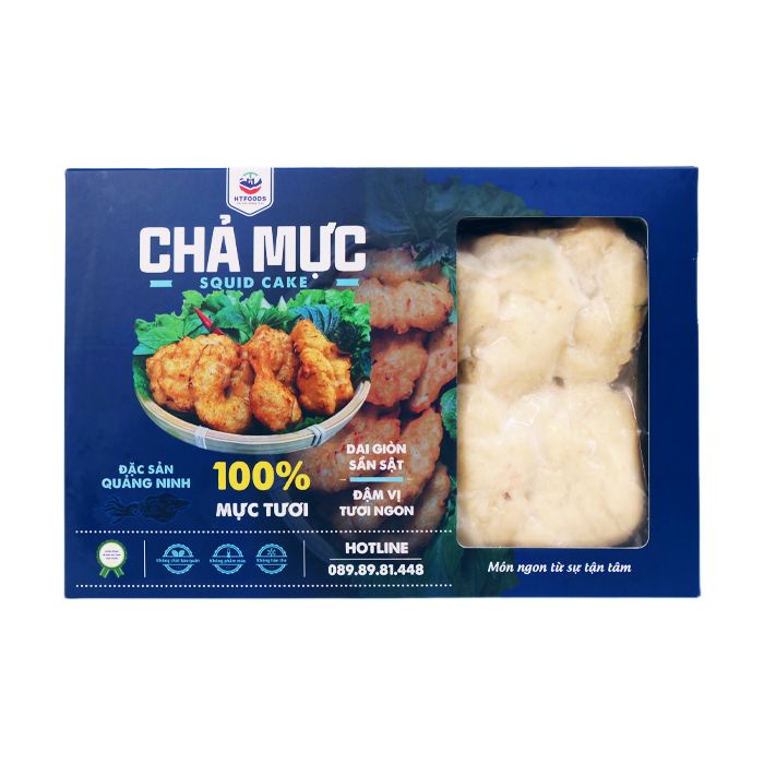 Quang Ninh Special Squid Patty Htfoods 500G-