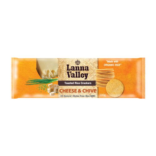 Cheese & Onion Lanna Valley 100G- 