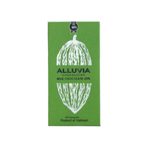 Chocolate Sữa 40% Alluvia 30G- Chocolate Sữa 40% Alluvia 30G