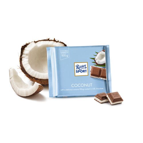 Chocolate Coconut Ritter Sport 100G- 