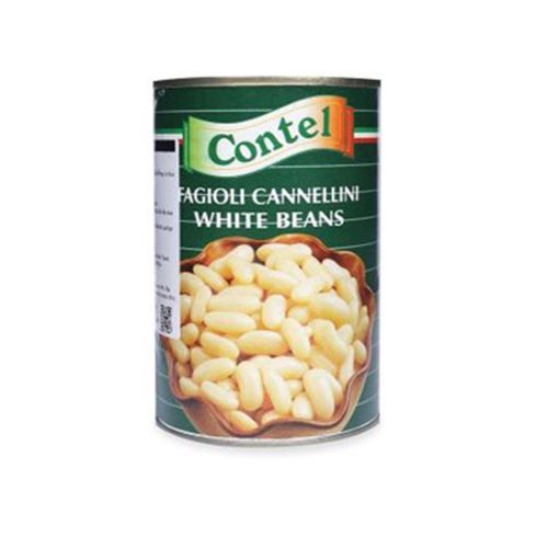 Cooked Whte Bean Contel 400G- Cooked Whte Bean Contel 400G