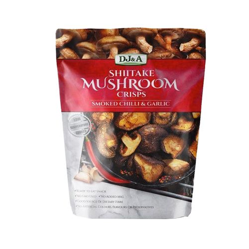 Crisps Shiitake Mushroom Chilli Garlic Dj&A 65G- 