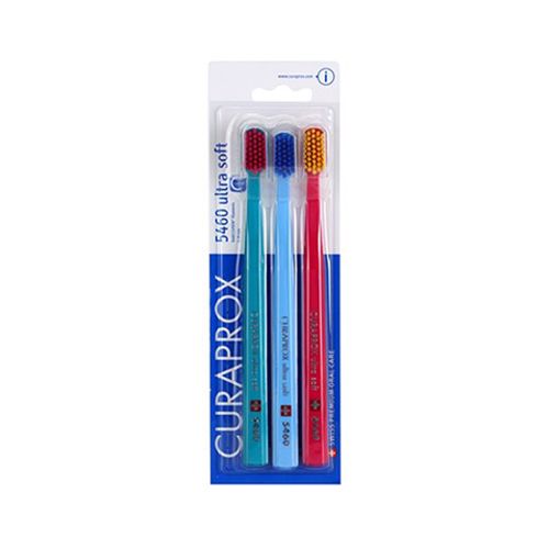 Toothbrush 5460 Ultra Soft 3Pcs Curaprox- Toothbrush 5460 Ultra Soft 3Pcs Curaprox