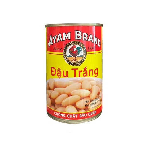 Đậu Trắng Đóng Lon Ayam 425G- 