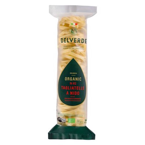 Bio Tagliatelle Nido Delverde 250G- Bio Tagliatelle Nido Delverde 250G