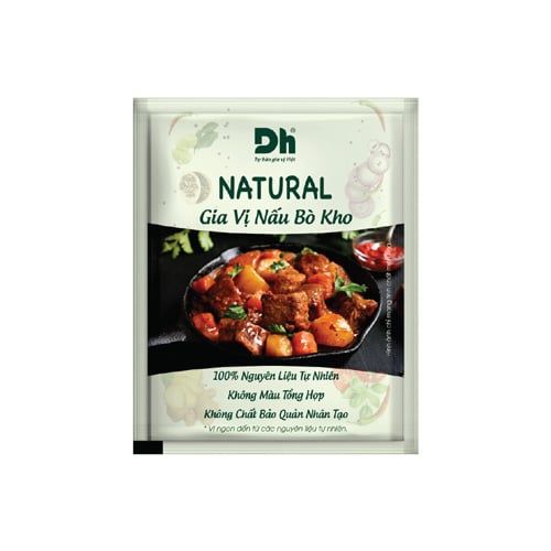 Gia Vị Nấu Bò Kho Natural Dh Foods 10G- 
