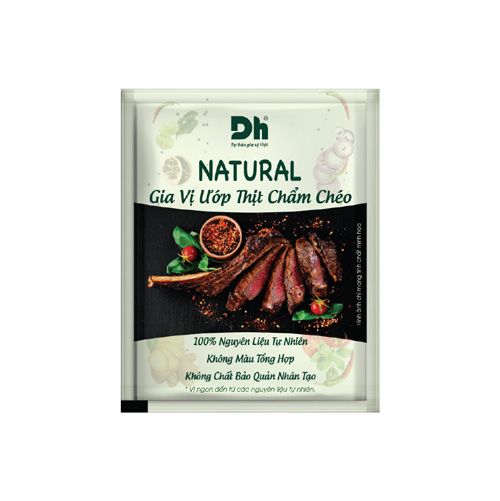 Gia Vị Ướp Thịt Chẩm Chéo Natural Dh Foods 10G- 