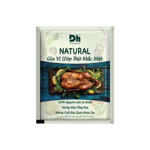 Gia Vị Ướp Thịt Mắc Mật Natural Dh Foods 10G- 