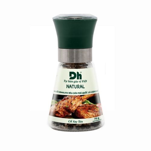 Muối Hồng Tẩm Tiêu, Lá Chanh Nắp Xay Natural Dh Foods70G