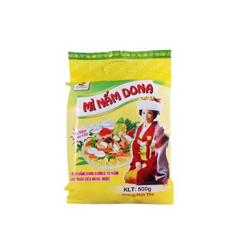 Yellow Noodle Mushroom Flavored Dona 500G- Yellow Noodle Mushroom Flavored Dona 500G