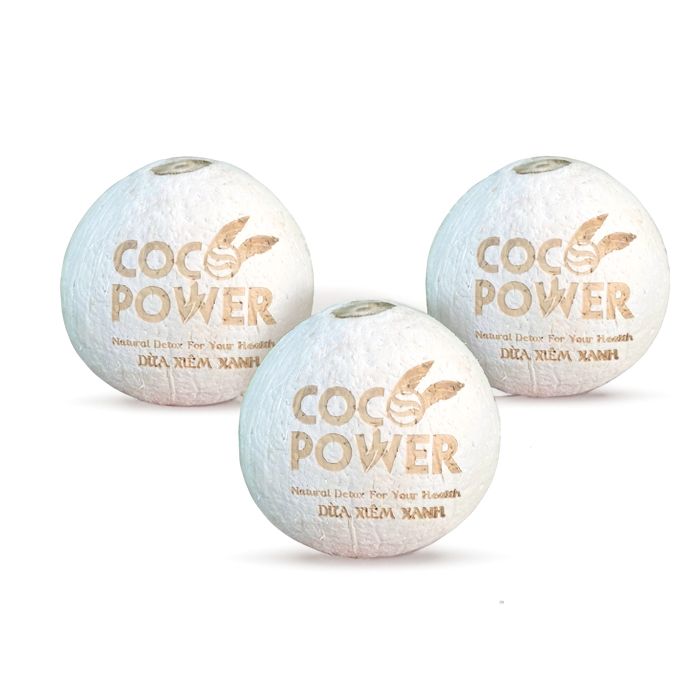 Dừa Xiêm Xanh 500G-650G (3 Trái/Túi)-