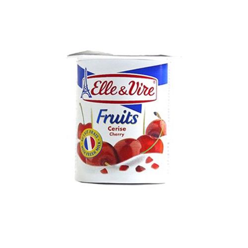 Yogurt Cherry Elle & Vire 125G- Yogurt Cherry Elle & Vire 125G