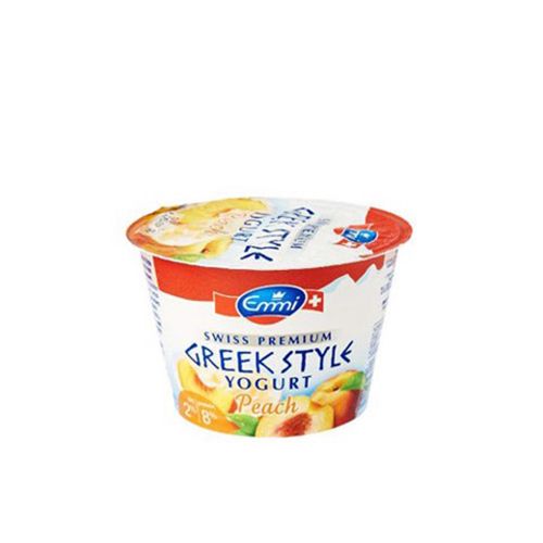 Greek Style Fruit Peach 2% Emmi 150G- Greek Style Fruit Peach 2% Emmi 150G