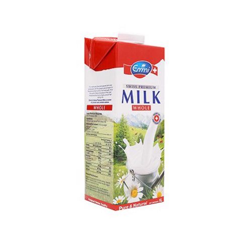 Uth Milk Full Premium Emmi 1L- Premium Uht Milk Emmi 1L