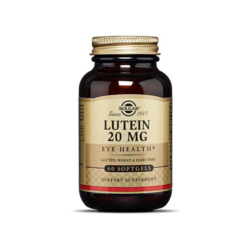 Solgar Lutein 20 Mg 60 Softgels- 