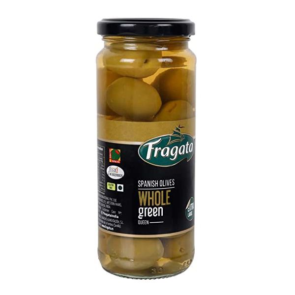 Olive Xanh Trái Lớn Còn Hạt Fragata 340G