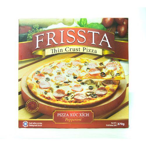 Pepperoni Frozen Pizza Frissta 370G- Pepperoni Frozen Pizza Frissta 370G