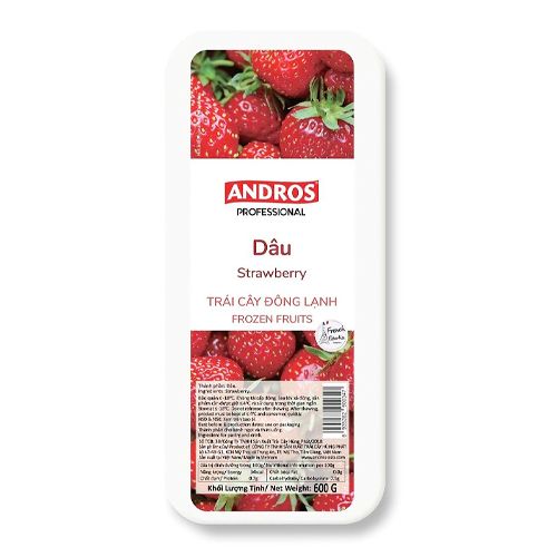 Dâu Tây Đông Lạnh Andros 600G- 