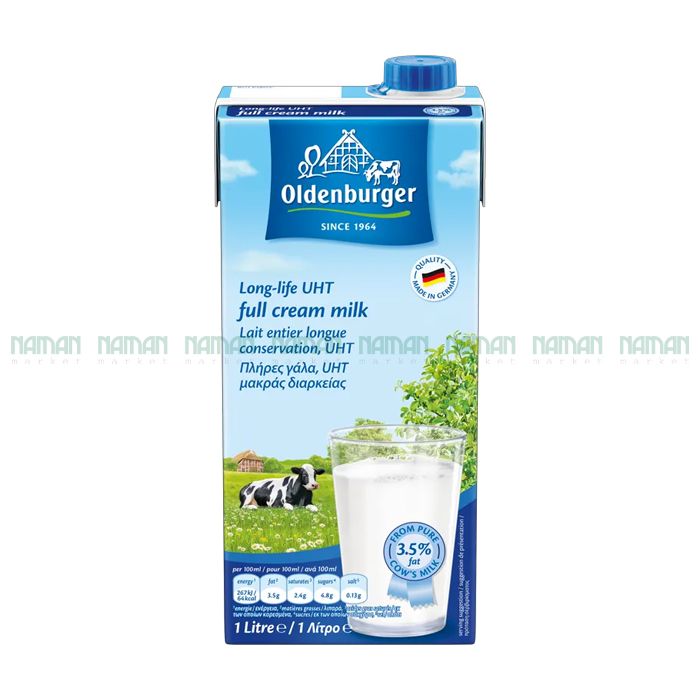 Uht Milk Full Cream 3.5% Oldenburger 1L-