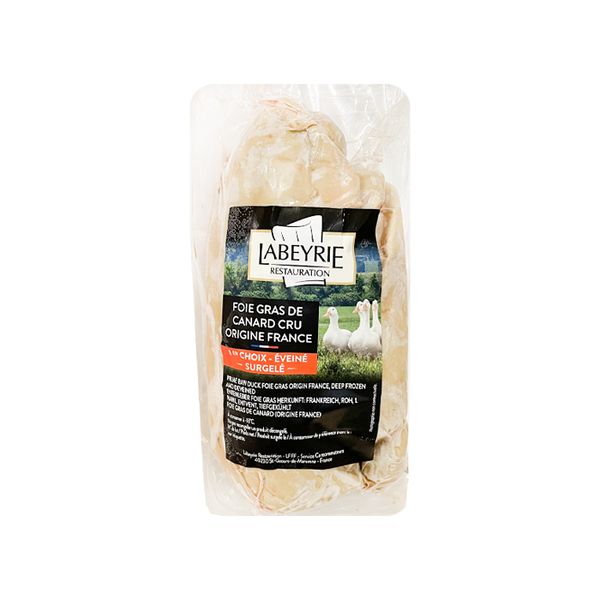 Gan Vịt Nguyên Miếng Đông Lạnh Labeyrie 500G