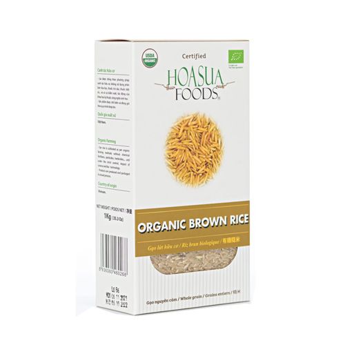 Organic Brown Rice Hoa Sua 1Kg- Org Brown Rice Hoa Sua 1Kg