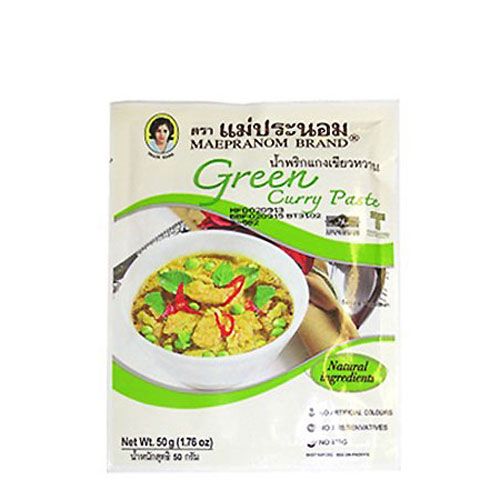 Gia Vị Cà Ri Xanh Kiểu Thái Mae Pranom 50G