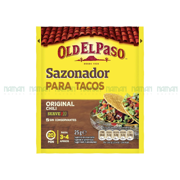 Gia Vị Tacos Sazonador Old El Paso 25G