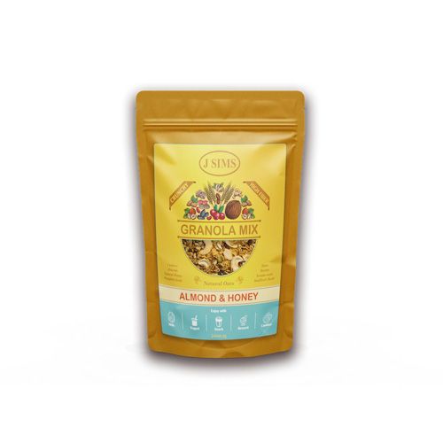 Granola Mix Almond & Honey Jsims 250G- 