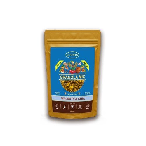 Yến Mạch Hỗn Hợp Óc Chó & Hạt Chia Jsims 250G