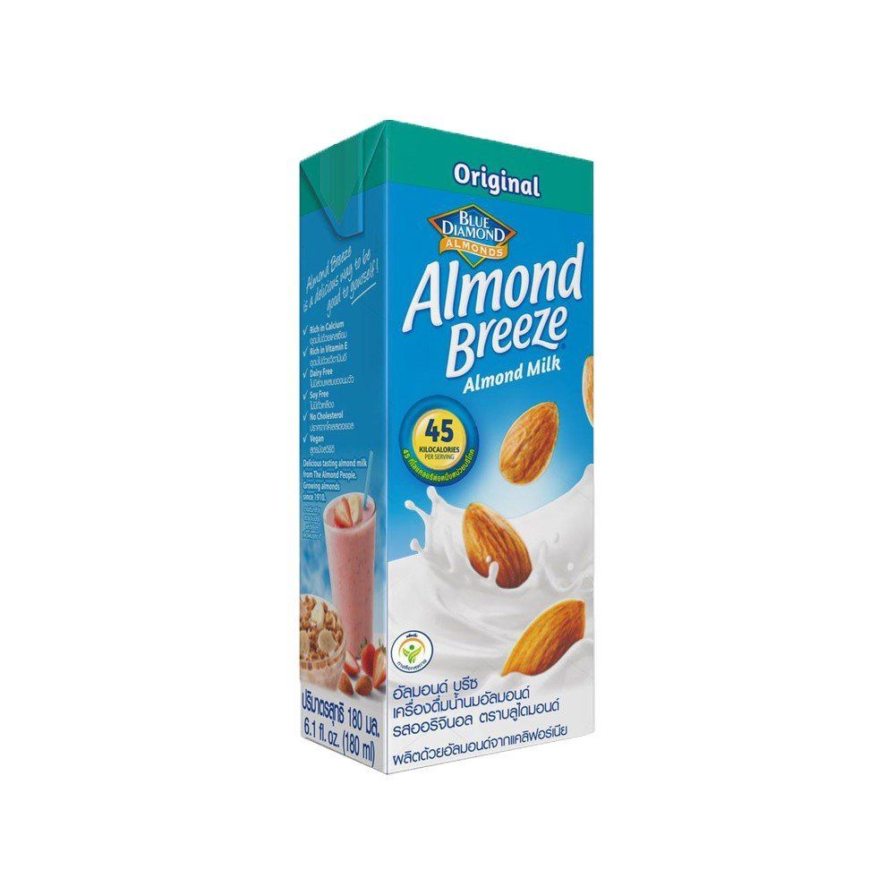 Almond Milk Original Blue Diamond 180Ml- ALMOND MILK ORIGINAL BLUE DIAMOND 180ML