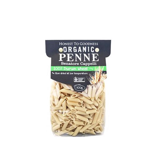 Organic Penne 100% Durum Wheat Honest To Goodness 500G- Org Penne 100% Durum Wheat Honest To Goodness 500G