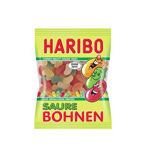 Candy Saure Bohnen Haribo 200G- Candy Saure Bohnen Haribo 200G