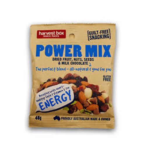 Power Mix Snack Pack Harvest Box 45G- Power Mix Snack Pack Harvest Box 45G