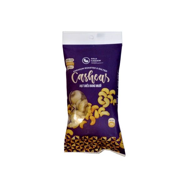 Hạt Điều Rang Muối Gold Cashew 50G- 