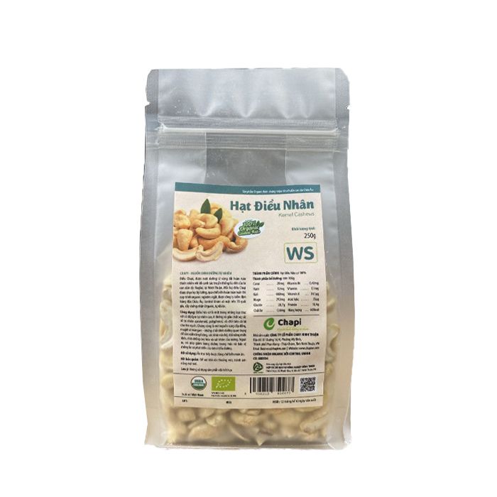 Raw Cashew Half Ws Chapi 500G-
