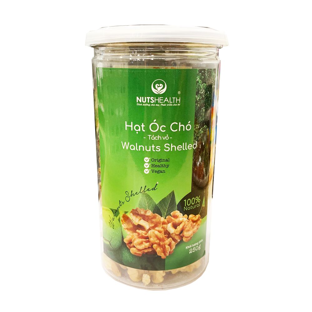 Hạt Óc Chó Tách Vỏ Nuts Health 250G- Hạt Óc Chó Tách Vỏ Nuts Health 250G