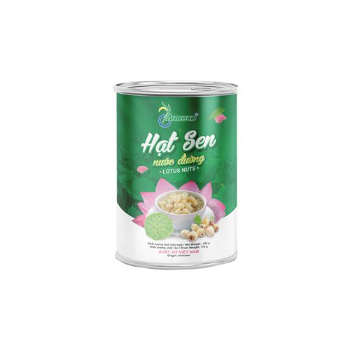 Hạt Sen Nước Đường Đóng Lon Antesco 425G- 