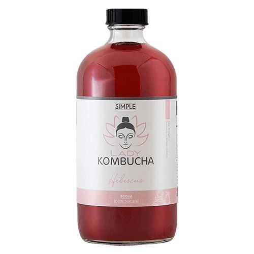 Nước Trà Kombucha Hoa Bụp Giấm Simple 500Ml- Nước Trà Kombucha Hoa Bụp Giấm Simple 500Ml