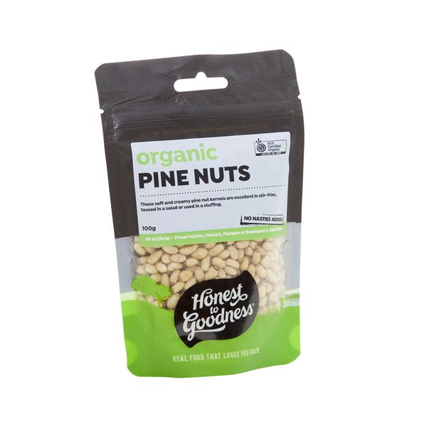 Organic Pine Nuts H.To Goodnest 100G- Org Pine Nuts H.To Goodnest 100G