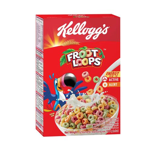 Ngũ Cốc Dinh Dưỡng Froot Loops Kelloggs 150G- Ngũ Cốc Dinh Dưỡng Froot Loops Kelloggs 150G