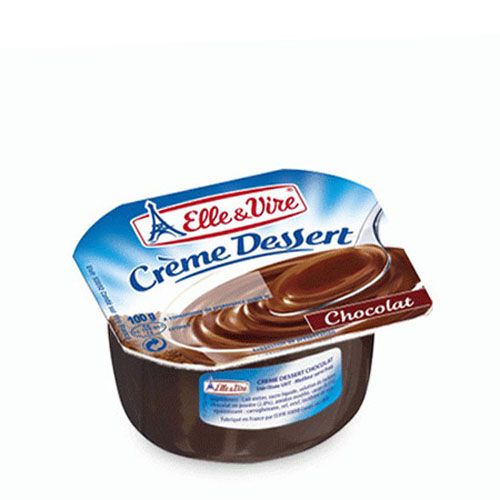 Kem Tươi Vị Chocolate Elle & Vire 100G- KEM SỮA SOCOLA ELLE & VIRE 100G