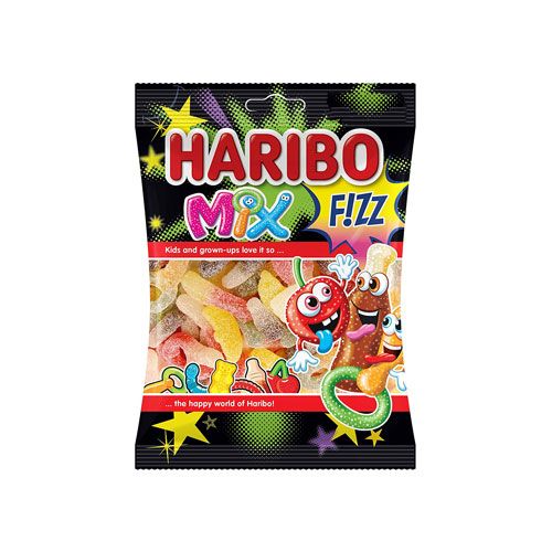 Kẹo Dẻo Haribo Mix Zourr 80G
